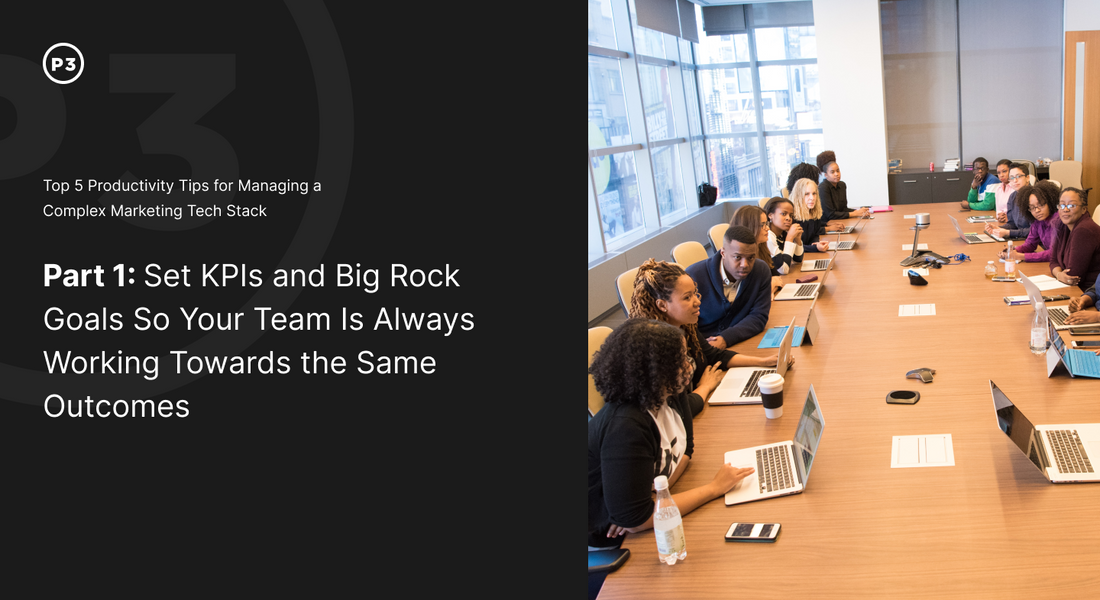 Part 1: Set KPIs and Big Rock Goals So Your Team is Always Working Towards The Same Outcomes